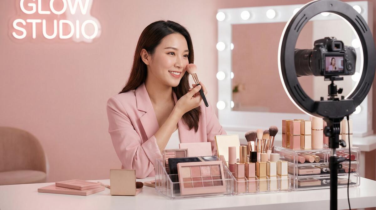 萝莉岛美妆视频教程